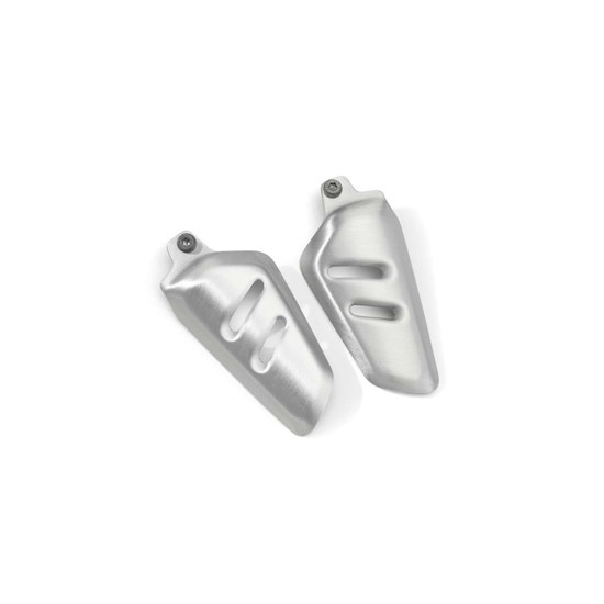 Bild von Aluminium-Kühlerblenden handgebürstet