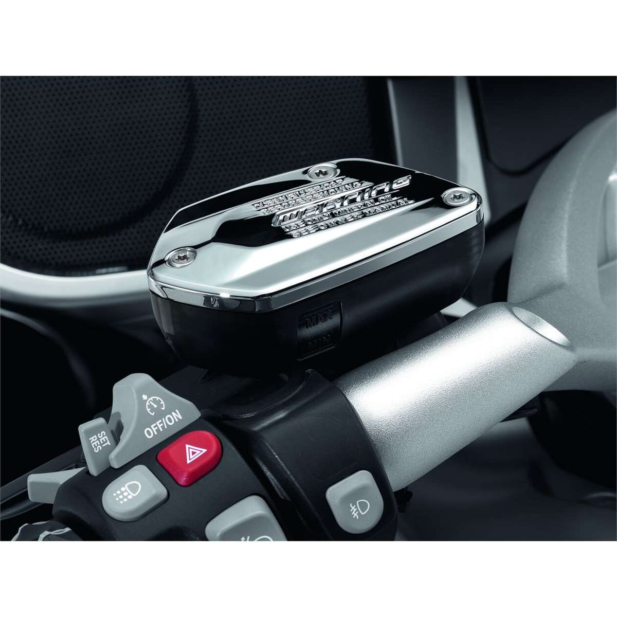 Bild von Ausgleichsbehälterdeckel verchromt, links