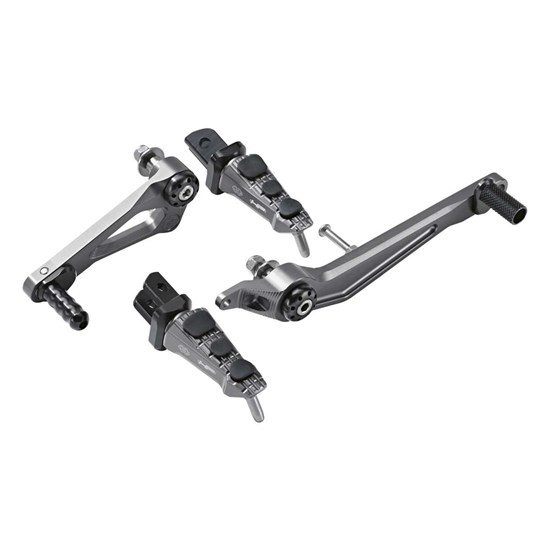 Bild von Fußraste links gefräst, einstellbar