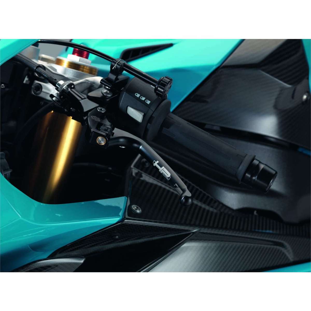 Bild von HP Handbremshebel mit Fernverstellung, schwarz