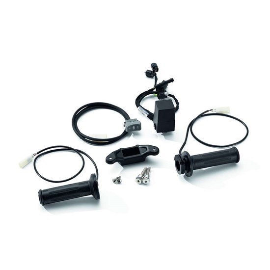 Bild von Heizgriffe und Schalter