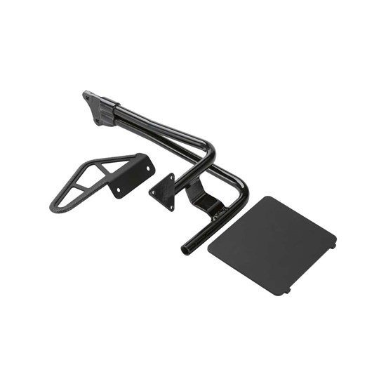 Bild von Kennzeichenträger schwarz, seitlich