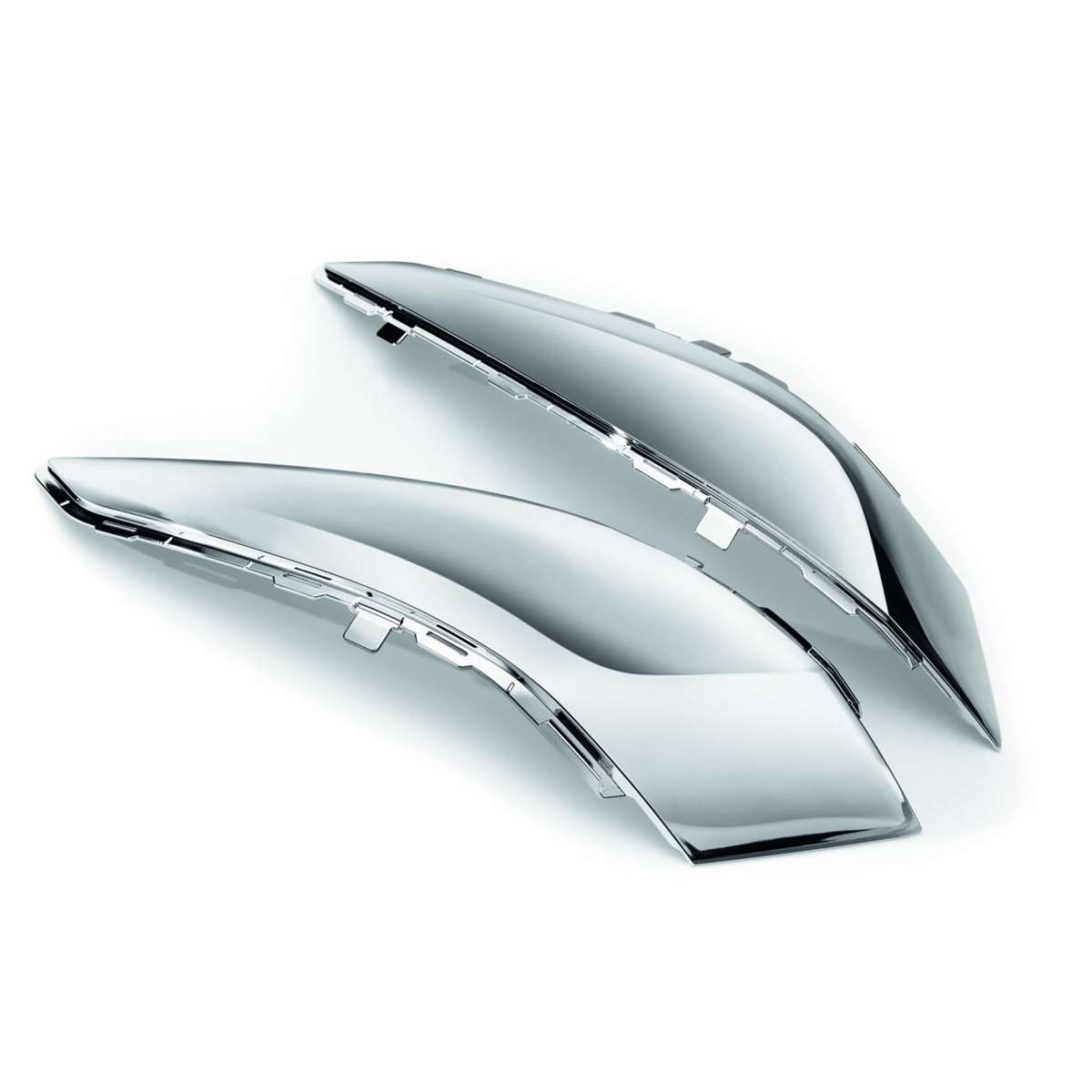 Bild von Kofferblende verchromt, links