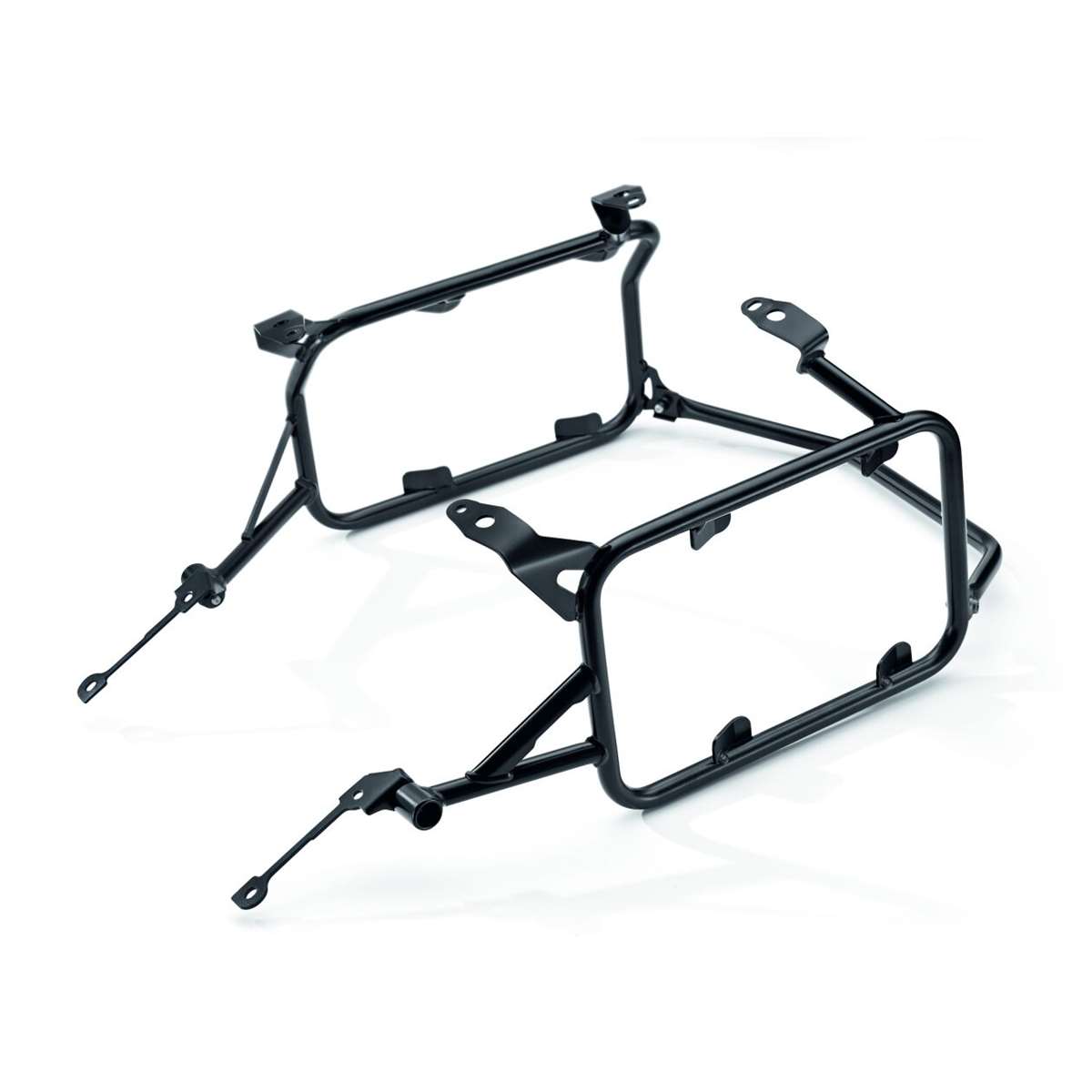 Bild von Kofferhalter schwarz für Aluminium-Koffer, links