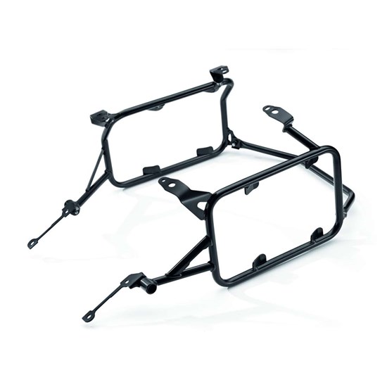 Bild von Kofferhalter schwarz für Aluminium-Koffer, links