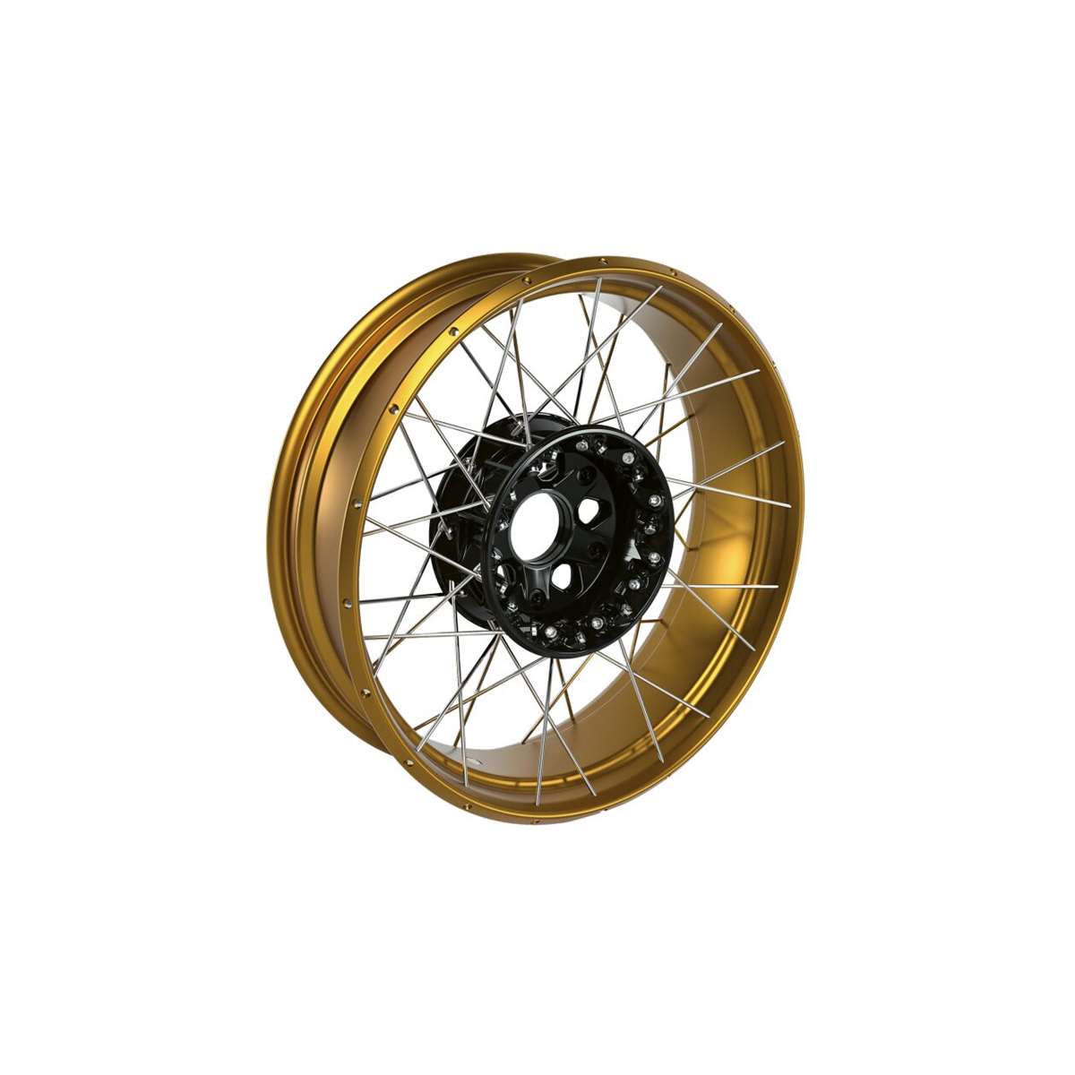 Bild von Kreuzspeichenrad Design Opition hinten