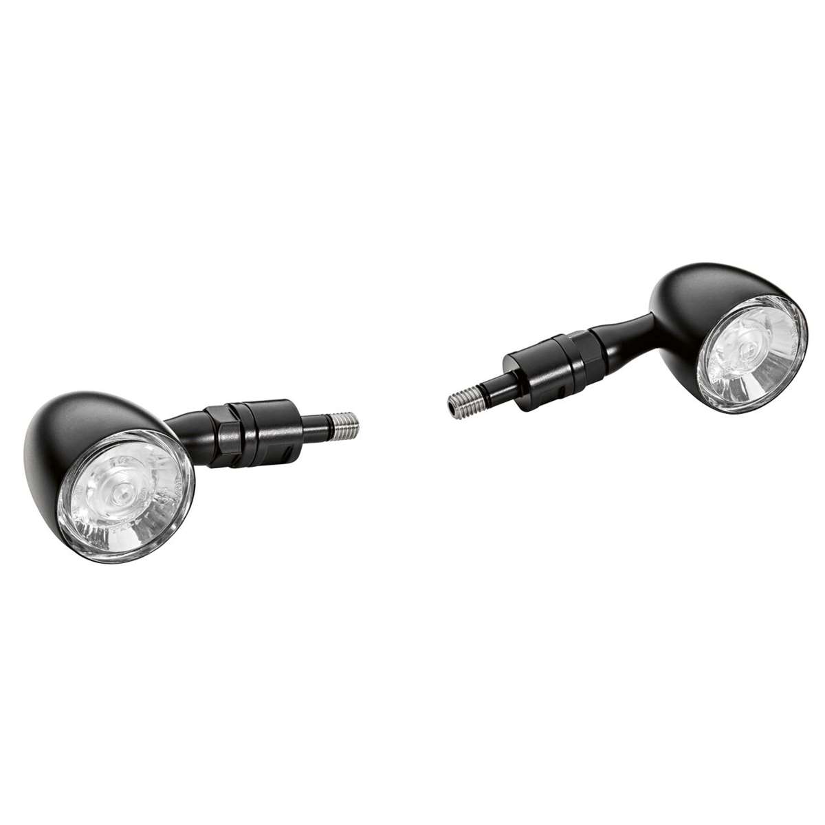 Bild von LED Blinker schwarz, vorn