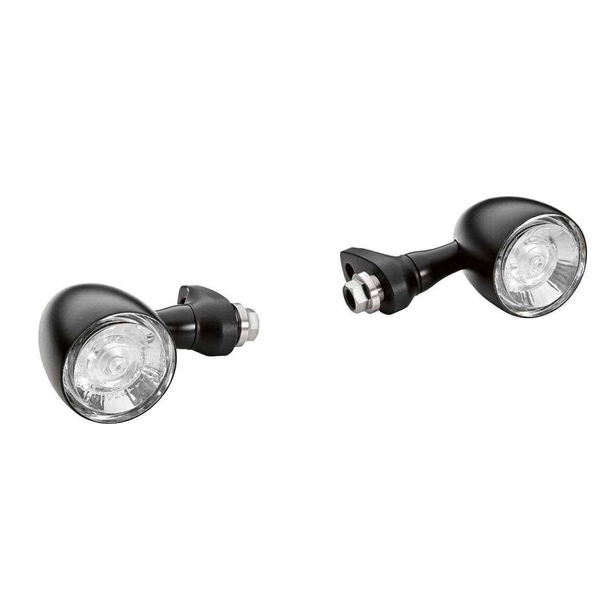 Bild von LED Blinker schwarz, vorn