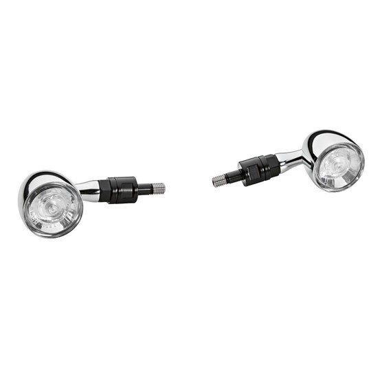 Bild von LED Blinker verchromt, vorn