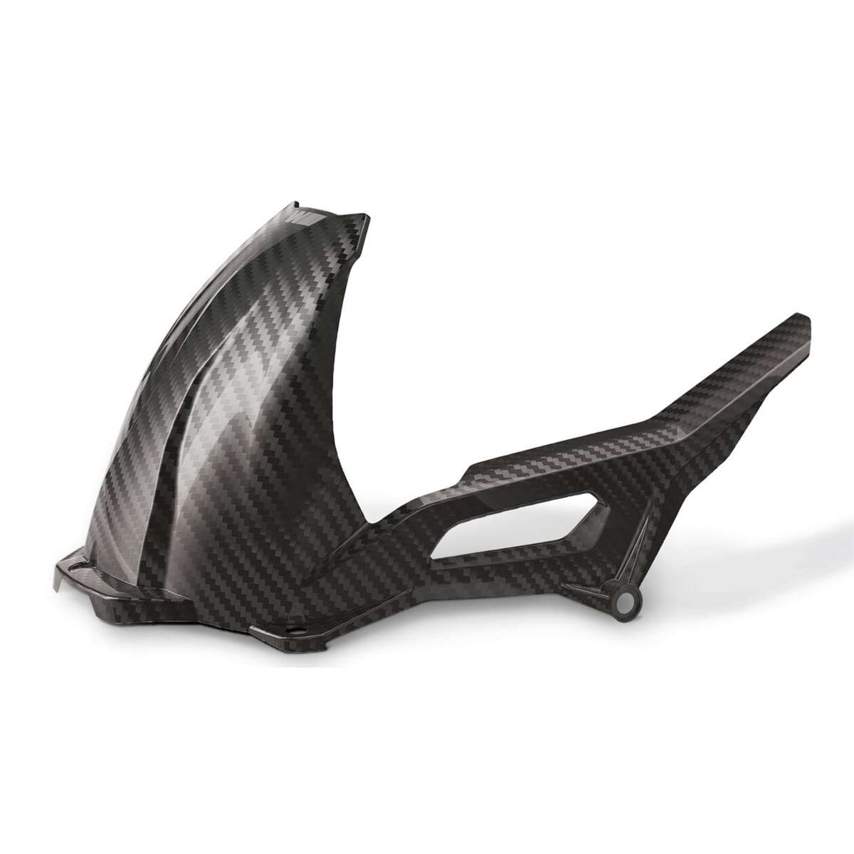 Bild von M Carbon Hinterradabdeckung mit Kettenschutz