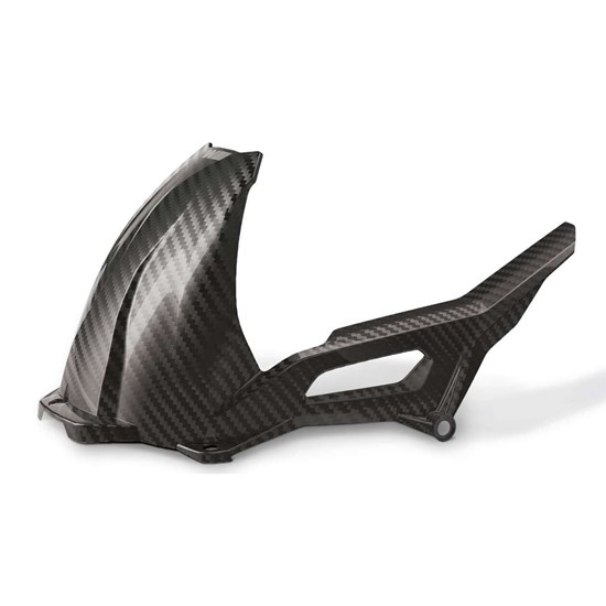 Bild von M Carbon Hinterradabdeckung mit Kettenschutz