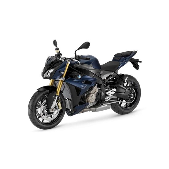 Bild von Motorspoiler Frozen dark blue metallic, links