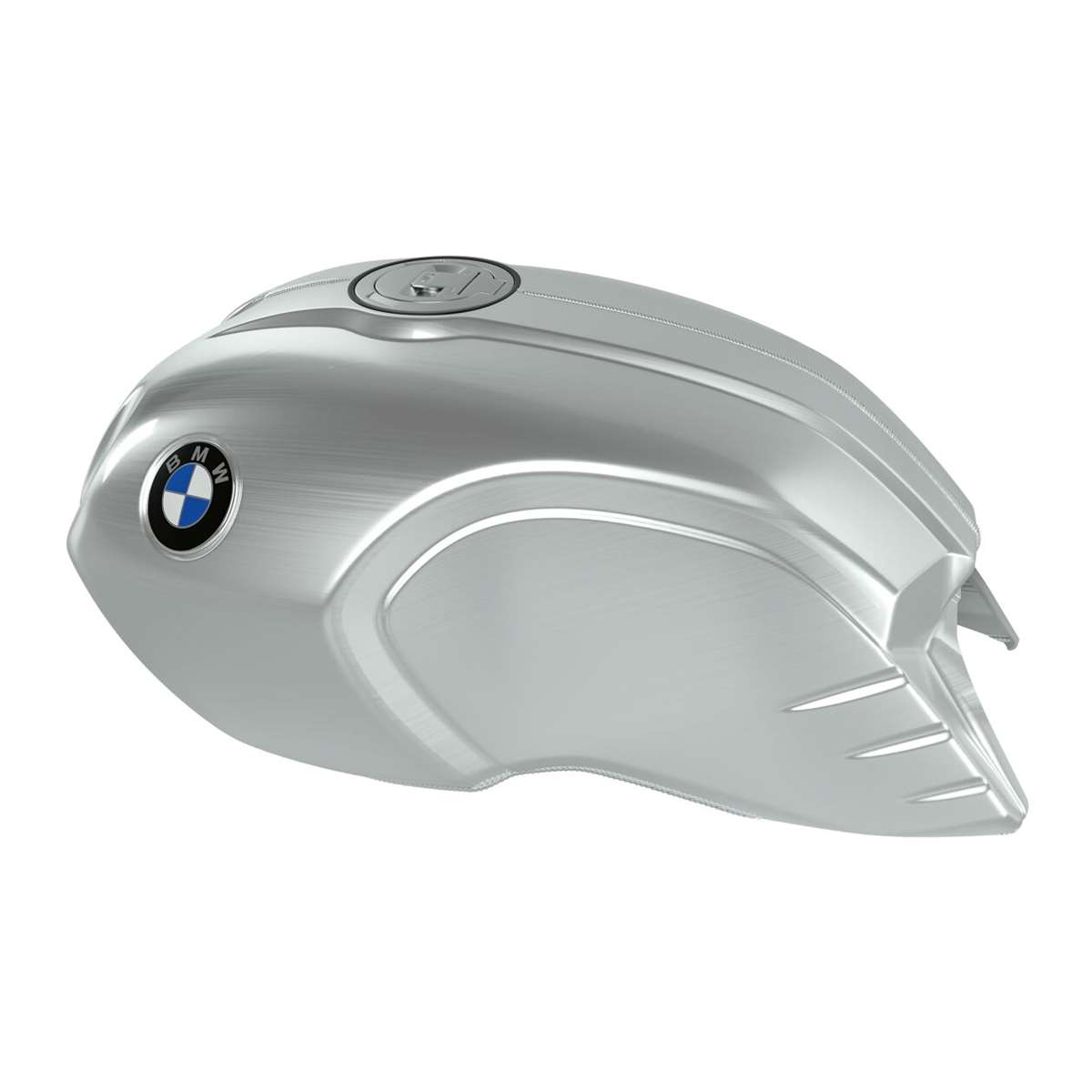 Bild von Option 719 Aluminium-Tank handgebürstet mit sichtbarer Schweißnaht