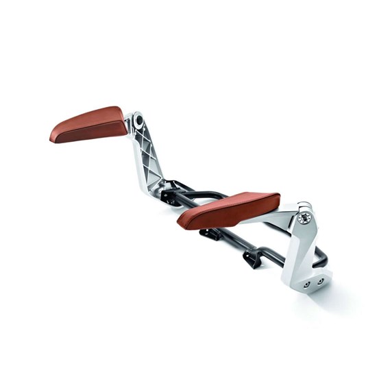 Bild von Polster für Komfortarmlehnen für Sozius braun