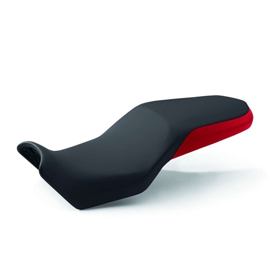 Bild von Sitzbank niedrig schwarz/rot