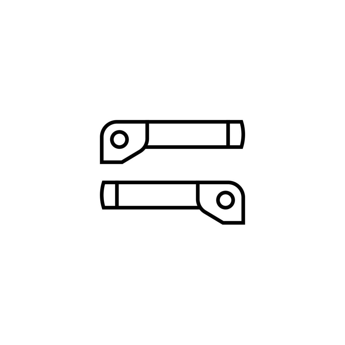 Bild von Soziusfussraste link