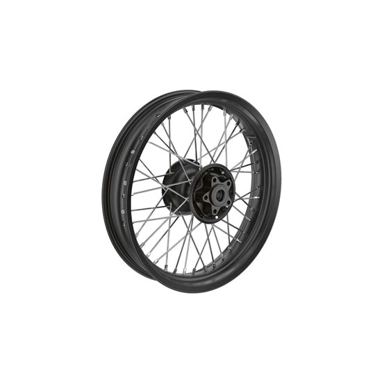 Bild von Speichenrad vorne schwarz 3.5x19"