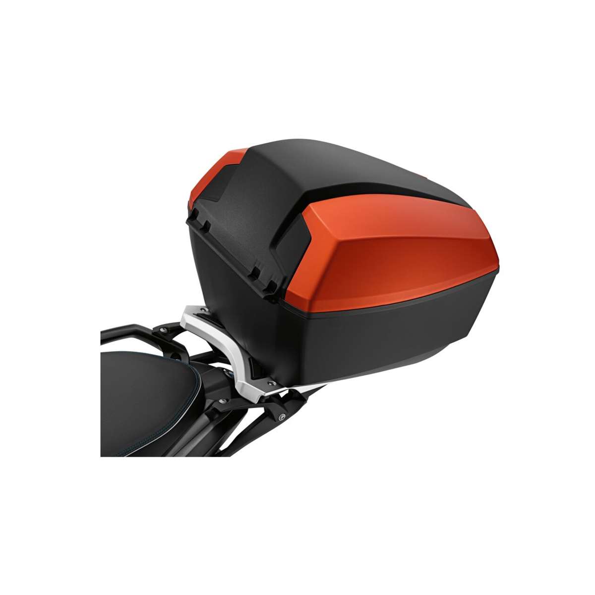 Bild von Topcasedeckelblende Valencia Orange metallic matt, rechts