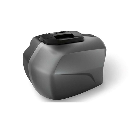 Bild von Tourenkoffer Asphaltgrau metallic matt links