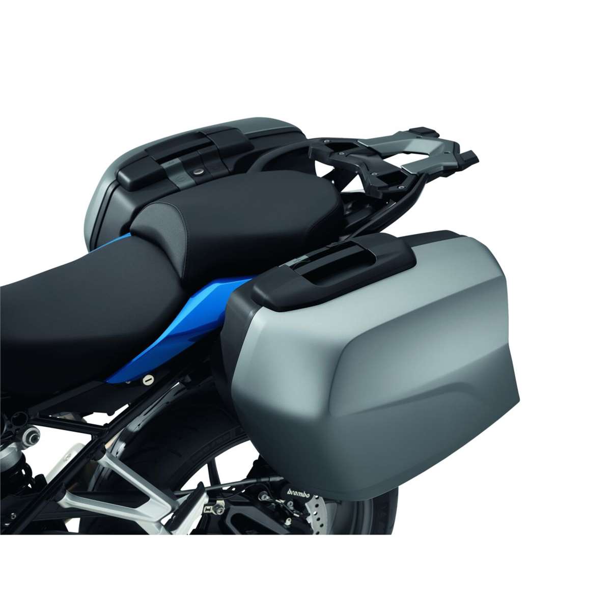 Bild von Tourenkoffer Granitgrau metallic matt links