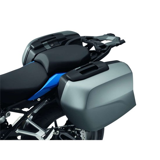 Bild von Tourenkoffer Granitgrau metallic matt links