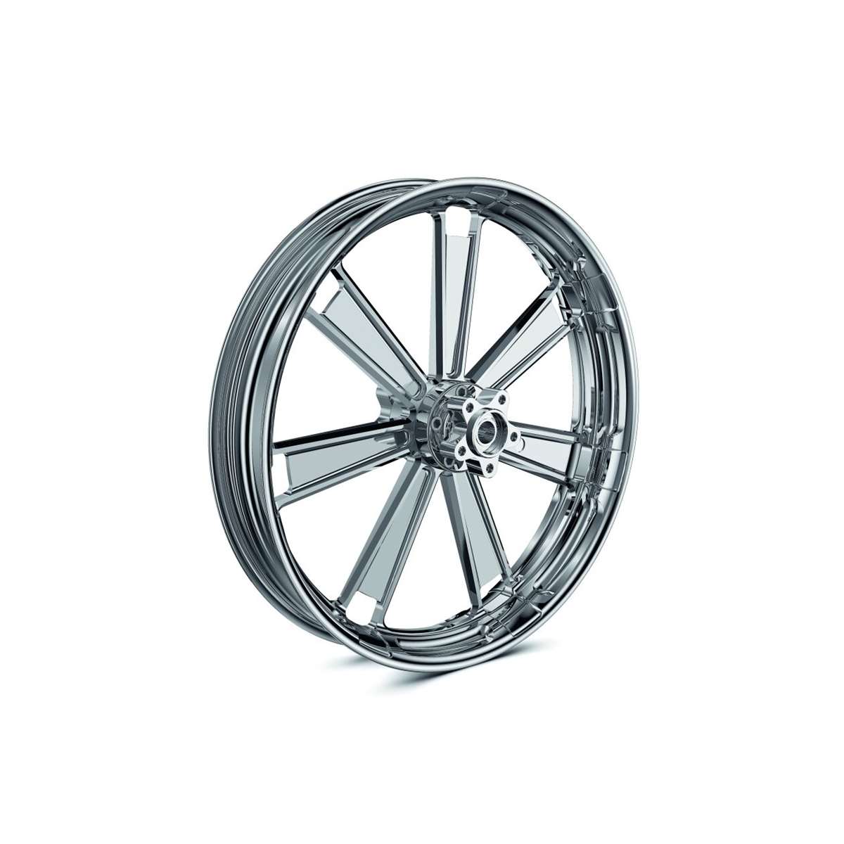 Bild von Vorderrad verchromt, 3.50x21"